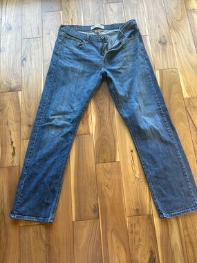 Wrangler Men's Slim Straight Blue Jeans